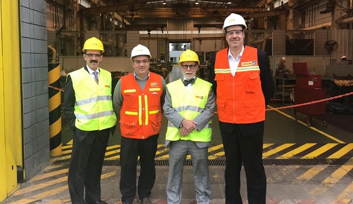 Finning recibió la visita del Embajador de Canadá